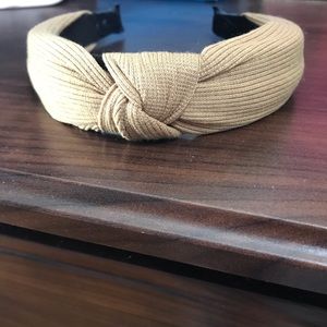 Tan knot headband